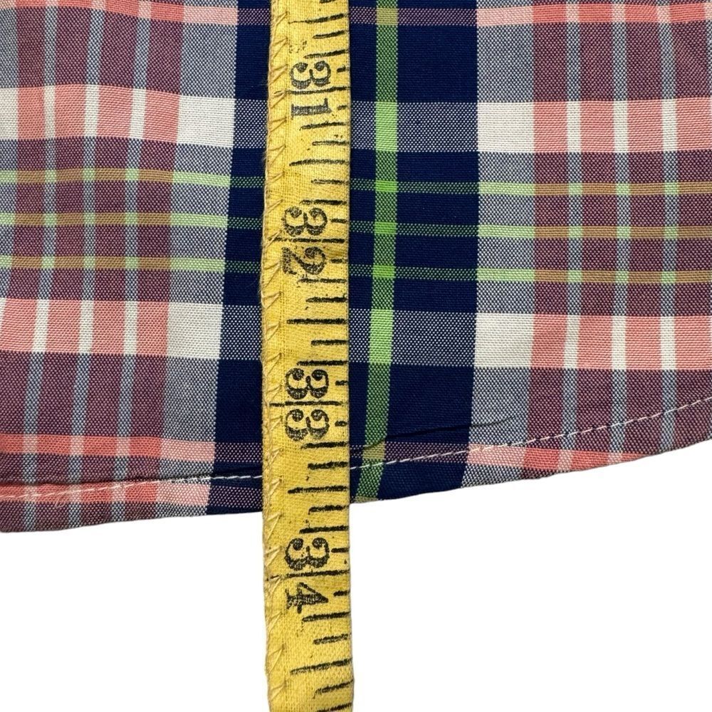 Peter Millar Men's Multicolored Plaid Button-Down Shirt Size XL - Picture 8 of 8